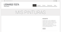 Desktop Screenshot of leonardotesta.com